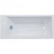 Ванна из литьевого мрамора Marmo Bagno Алесса New MB-ALN170-70 170x70 см, белый