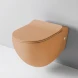 Унитаз подвесной Artceram File 2.0 FLV004 13 00 безободковый, оранжевый