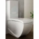 Сиденье для унитаза с микролифтом Artceram Hi-Line HIA001 01 71bi/cr