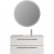 Тумба под раковину Cezares Eco ECO-CER-N-1000-2C-SO-BL-R 100 см R, подвесная, Bianco Lucido