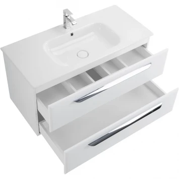 Тумба Bianco Lucido 97 см Cezares Eco ECO-CER-1000-2C-SO-BL