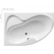 Асимметричная акриловая ванна Rosa II PU Plus 160 x 105 L Ravak CM210P0000