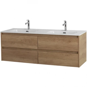 Тумба под раковину BelBagno Kraft KRAFT-1200-4C-SO-2-RNN 120 см, подвесная, Rovere Nebrasca Nature