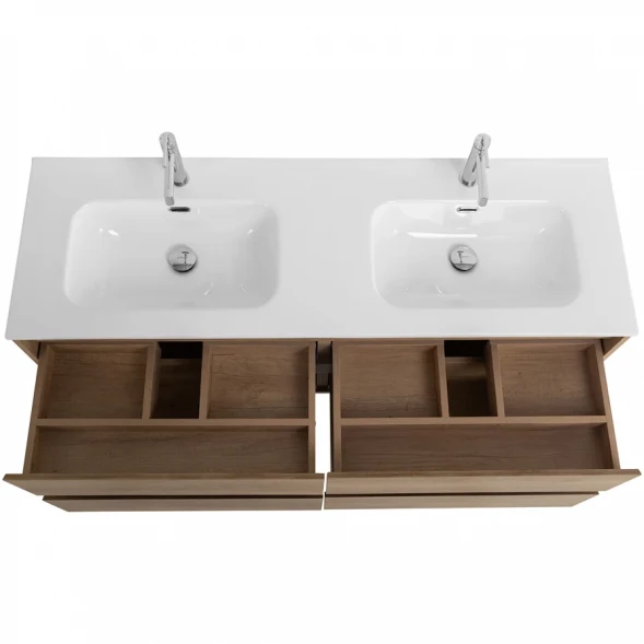 Тумба под раковину BelBagno Kraft KRAFT-1200-4C-SO-2-RNN 120 см, подвесная, Rovere Nebrasca Nature