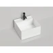 Раковина-чаша Salini S-Sense Armonia Square Top 02 130512TG 45x45 см, накладная, белый глянец
