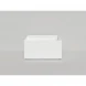 Раковина-чаша Salini S-Sense Armonia Square Top 02 130512TG 45x45 см, накладная, белый глянец