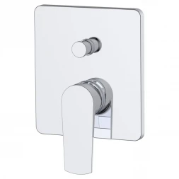 Двухпозиционный смеситель для ванны BelBagno Carin CAR-BASM-CRM