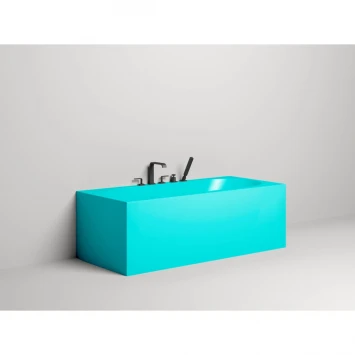 Ванна из литьевого мрамора Salini S-Sense Fabia 102611MF 170x75 см, покраска по RAL матовый полностью