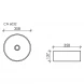 Раковина 35,8x35,8 см Ceramica Nova Element CN6032MB
