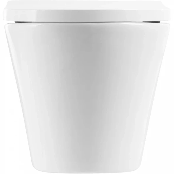 Унитаз подвесной BelBagno Flay-R BB506CH безободковый, белый
