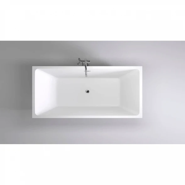 Акриловая ванна Black &amp; White Swan 108SB00 170x80 см, отдельностоящая, белый