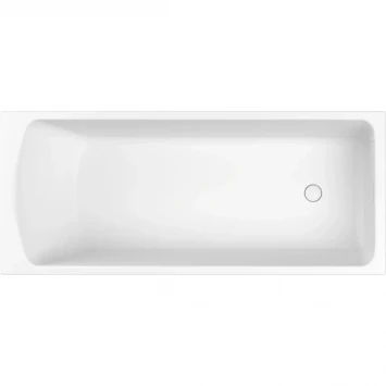 Ванна из литьевого мрамора Whitecross Coin Solid Surface 0224.165075.200 165x75 см, белый матовый