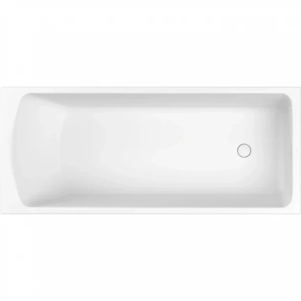 Ванна из литьевого мрамора Whitecross Coin Solid Surface 0224.165075.200 165x75 см, белый матовый