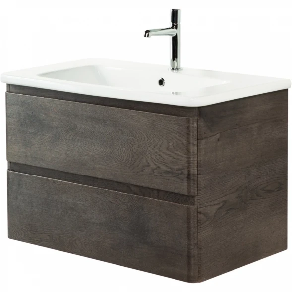 Тумба Rovere Nature Grigio 77 см BelBagno Albano ALBANO-CER-800-2C-SO-RNG
