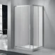 Душевой уголок 100x80 см BelBagno Sela SELA-AH-2-100/80-P-Cr текстурное стекло