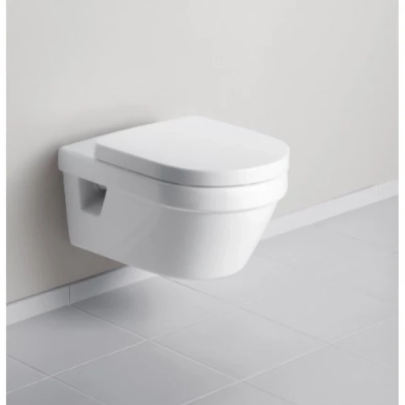 Унитаз подвесной Villeroy &amp; Boch Omnia Architectura 56841001 + 98M9C101 с сиденьем микролифт, альпийский Белый