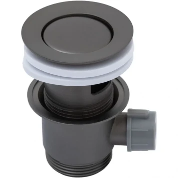 Смеситель для биде Allen Brau Priority 5.31A04-MG с донным клапаном, графит матовый