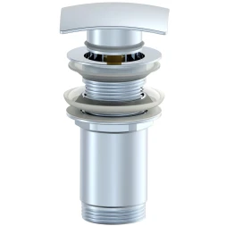 Донный клапан для раковины Wonzon & Woghand WW-88SS08-CR без перелива, хром
