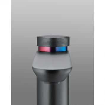 Смеситель для раковины Arrow AMP11872-1AGG без донного клапана, оружейная сталь