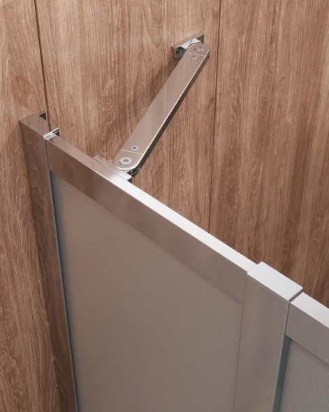 Душевой уголок Cezares Molveno MOLVENO-RH-2-130/100-P-Cr 130x100 см, профиль хром, стекло текстурное