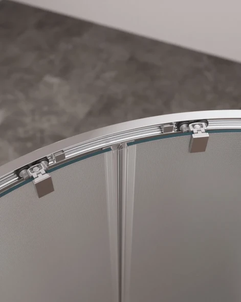 Душевой уголок Cezares Molveno MOLVENO-RH-2-130/100-P-Cr 130x100 см, профиль хром, стекло текстурное
