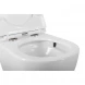 Унитаз подвесной Cezares Relax CZR-38088-49-TH-TOR/SC безободковый, торнадо, с сиденьем микролифт, белый