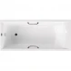 Ванна чугунная Vinsent Veron Devon VDV1757545H/VH0012BL 175x75 см, с ручками, белый