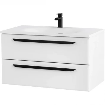 Тумба Bianco Lucido 89,8 см Cezares Eco ECO-900-2C-SO-BL
