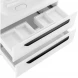 Тумба Bianco Lucido 89,8 см Cezares Eco ECO-900-2C-SO-BL