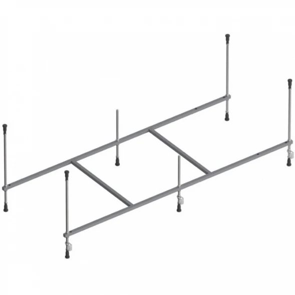 Акриловая ванна 170x70 см Am.Pm Gem W90ASET-170W90BS80CT