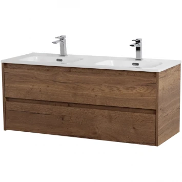 Тумба под раковину BelBagno Kraft KRAFT-1200-2C-SO-2-RT 120 см, подвесная, Rovere Tabacco