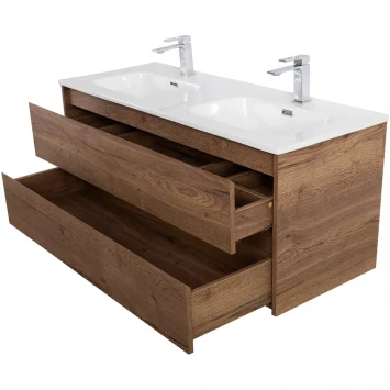 Тумба под раковину BelBagno Kraft KRAFT-1200-2C-SO-2-RT 120 см, подвесная, Rovere Tabacco