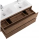 Тумба под раковину BelBagno Kraft KRAFT-1200-2C-SO-2-RT 120 см, подвесная, Rovere Tabacco