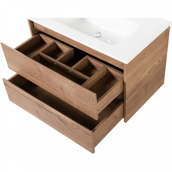 Тумба Rovere Tabacco 80 см BelBagno Kraft KRAFT-800-2C-SO-RT