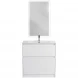Тумба под раковину BelBagno Kraft KRAFT39-800/390-2C-PIA-BO 80,5 см, напольная, Bianco Opaco