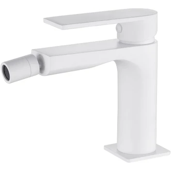 Смеситель для биде AQG Alpha 01ALP200BL белый матовый