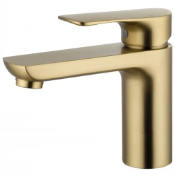 Смеситель для раковины Wonzon &amp; Woghand Line WW-A40732-BG золотой матовый