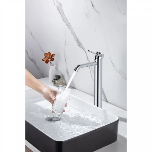 Смеситель для раковины Allen Brau Priority 5.31A02-00 без донного клапана, хром