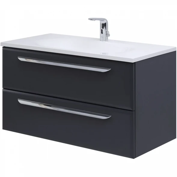 Тумба Grafito 89,8 см Cezares Eco ECO-900-2C-SO-GR-P