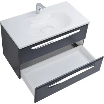 Тумба Grafito 89,8 см Cezares Eco ECO-900-2C-SO-GR-P