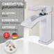 Смеситель для раковины Hansberge Cubito H1077C хром