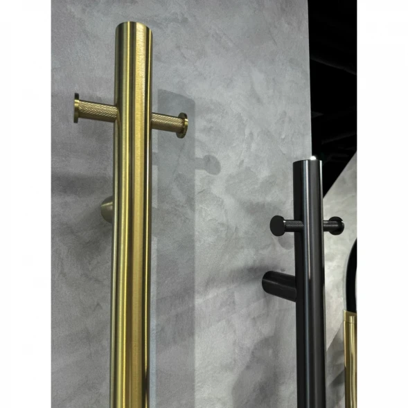 Полотенцесушитель электрический Boheme Uno 726-GM 1500x122, графит матовый