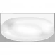 Ванна из литьевого мрамора Whitecross Pearl A 0214.155080.100 155x80 см, белый глянец