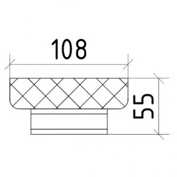 Мыльница Boheme Royal Cristal 10930-G