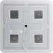 Зеркало 80x80 см BelBagno Marino SPC-MAR-800-800-LED-TCH-WARM