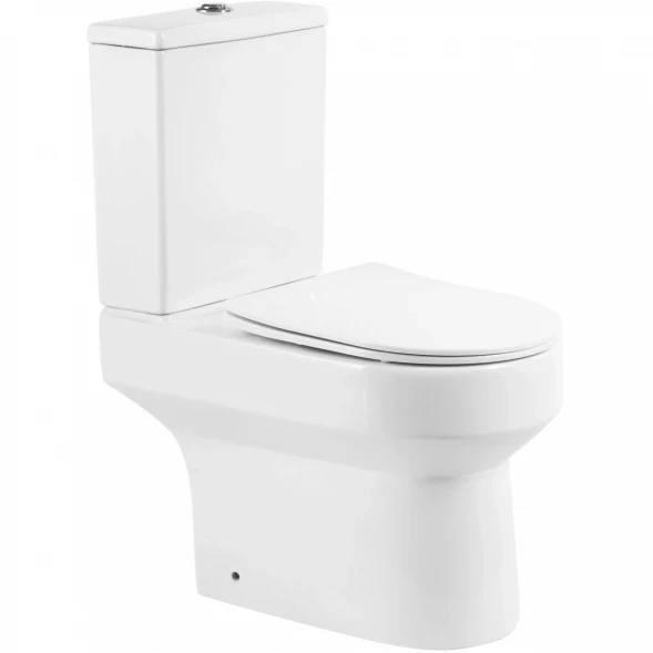 Чаша напольного безободкового унитаза BelBagno Norma BB339CPR