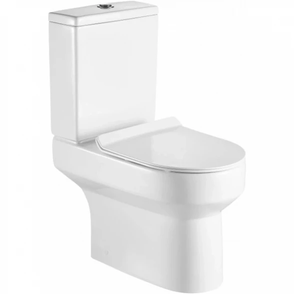 Чаша напольного безободкового унитаза BelBagno Norma BB339CPR