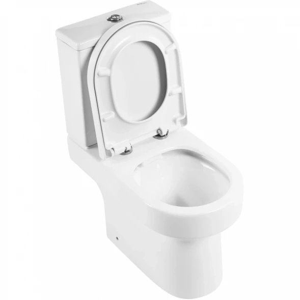 Чаша напольного безободкового унитаза BelBagno Norma BB339CPR