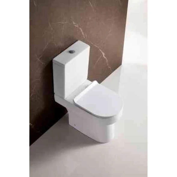 Чаша напольного безободкового унитаза BelBagno Norma BB339CPR