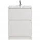 Тумба под раковину BelBagno Kraft KRAFT39-600/390-2C-PIA-BO 60,5 см, напольная, Bianco Opaco